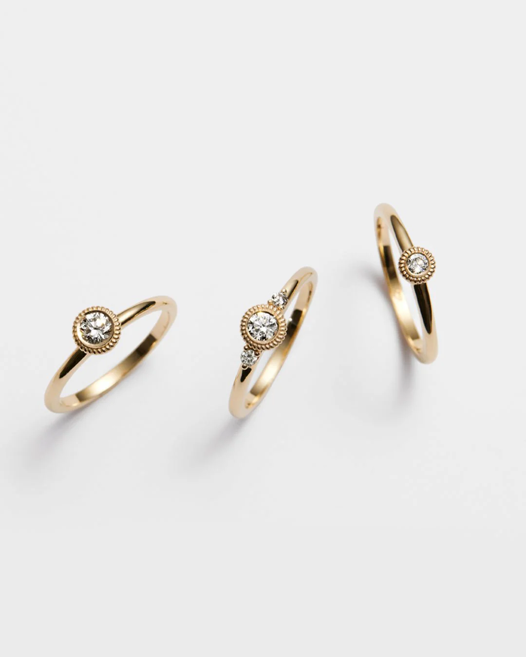 Valittu-sormus 1x0,25ct kulta - Image 4